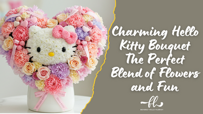 Charming Hello Kitty Bouquet The Perfect Blend of Flowers and Fun