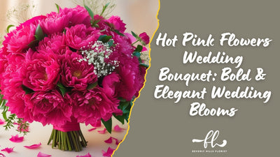 Hot Pink Flowers Wedding Bouquet: Bold & Elegant Wedding Blooms