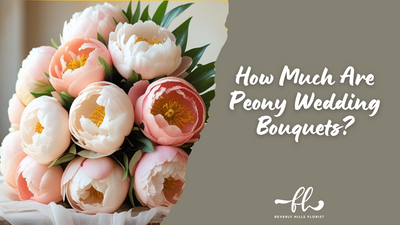 How Much Are Peony Wedding Bouquets?