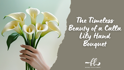 The Timeless Beauty of a Calla Lily Hand Bouquet