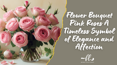 Flower Bouquet Pink Roses A Timeless Symbol of Elegance and Affection
