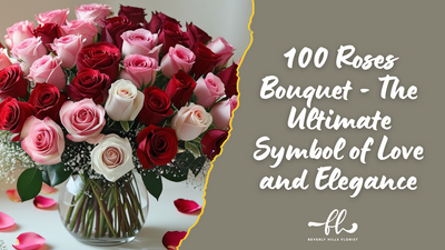 100 Roses Bouquet - The Ultimate Symbol of Love and Elegance