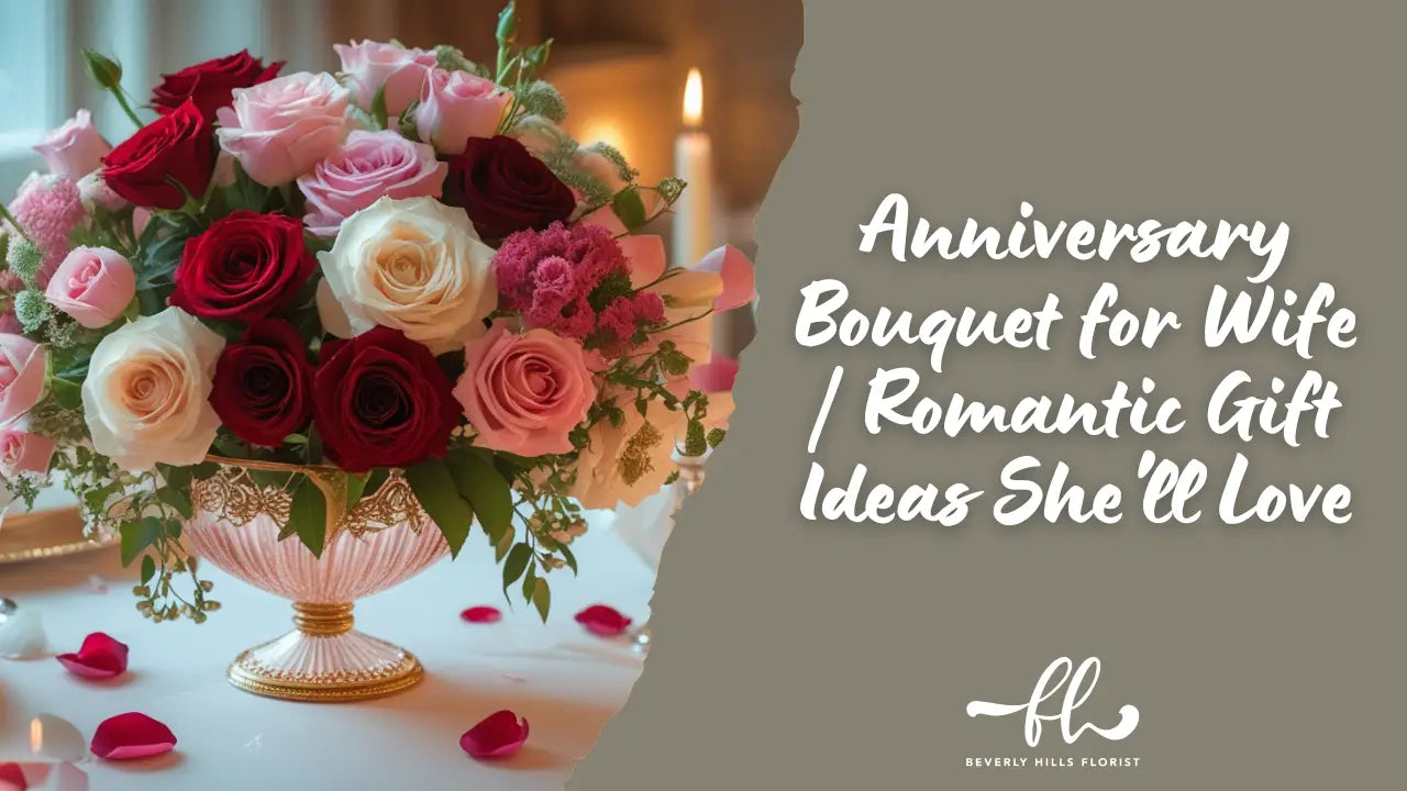 Anniversary Bouquet for Wife | Romantic Gift Ideas She’ll Love