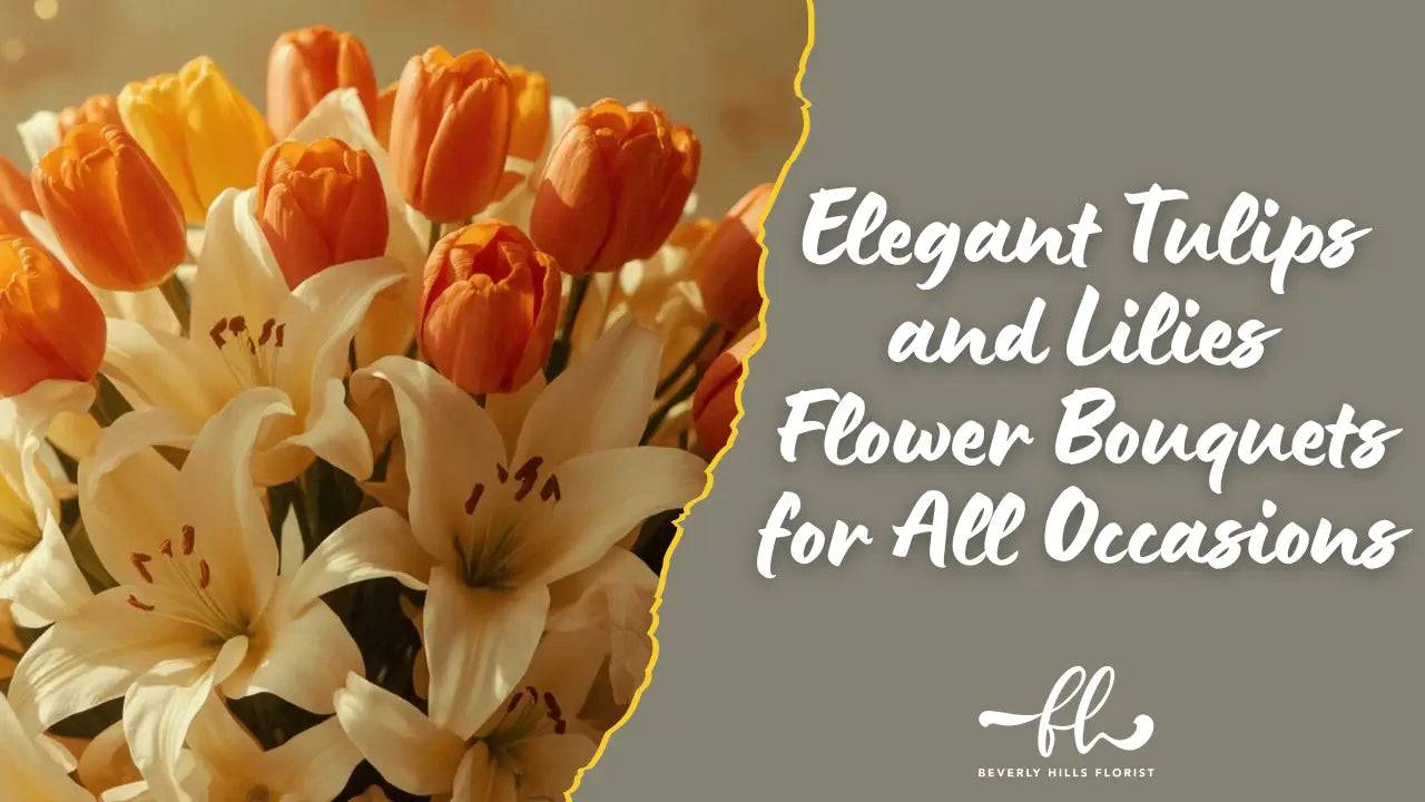 Tulips and Lilies Flower Bouquet