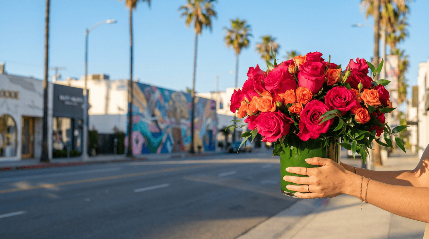 Flower Delivery in West Hollywood: Same-Day, Hand-Delivered from Beverly Hills
