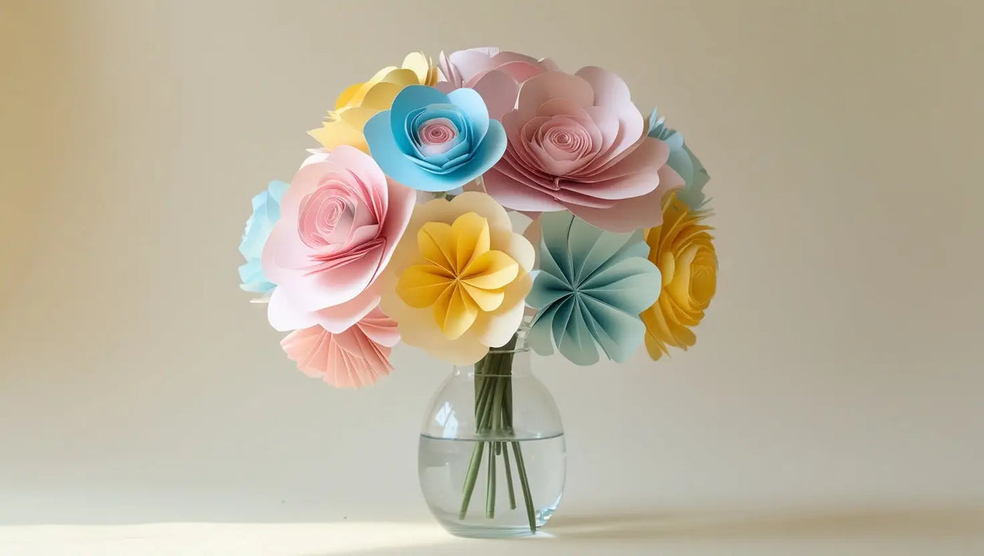 Paper Flower Bouquet - The Timeless Charm of Handmade Beauty