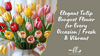 Elegant Tulip Bouquet Flower for Every Occasion | Fresh & Vibrant