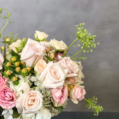 Designer's Choice Soft and Blush Roses, Same day delivery Beverly Hills