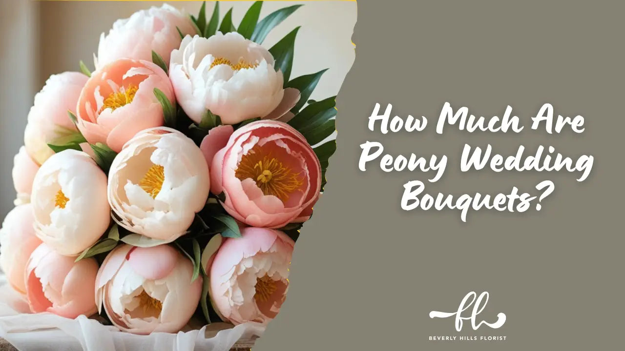 How Much Are Peony Wedding Bouquets?