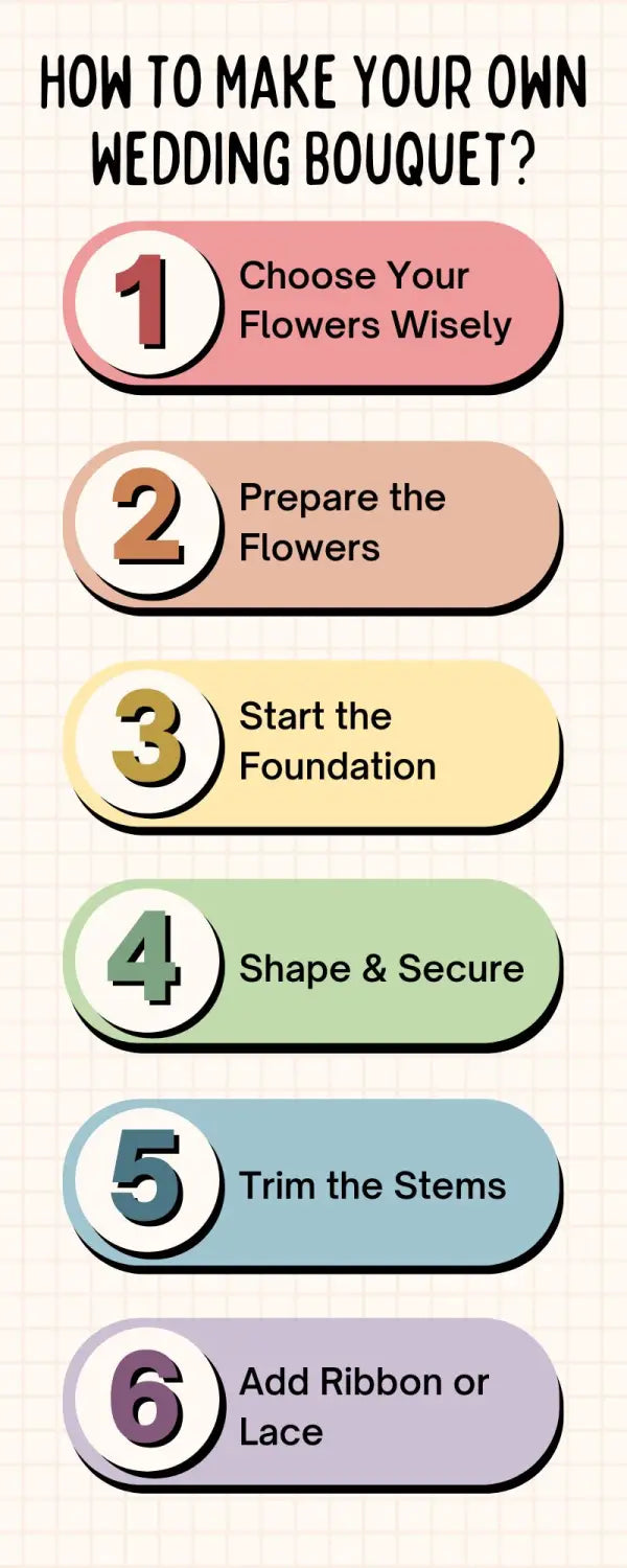 How To Make Your Own Wedding Bouquet? Comprehensive Guide 2025