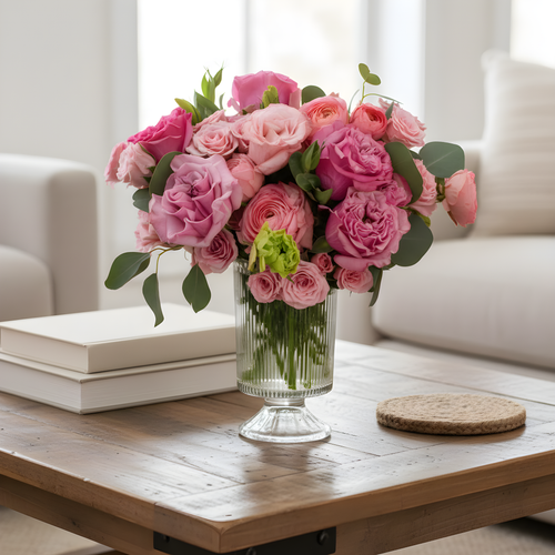 A Case of Hot Fever Designer's Choice arrangement | Beverly Hills Florist