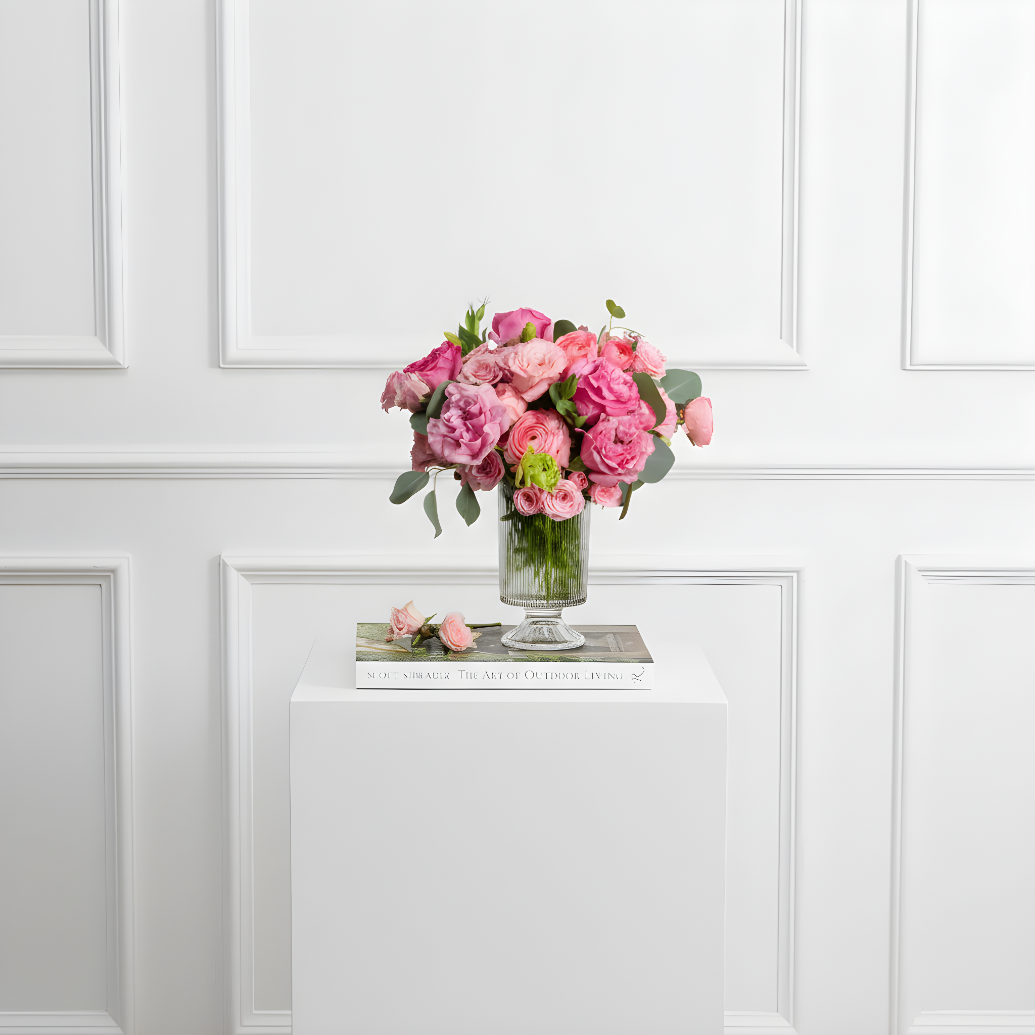 A Case of Hot Fever Designer's Choice arrangement | Beverly Hills Florist