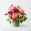 Blushing Peonies peony and hydrangea arrangement | Beverly Hills Florist