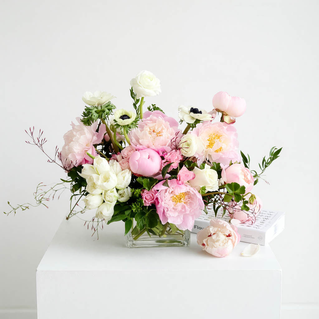 Pink Rhapsody floral arrangement | Beverly Hills Florist