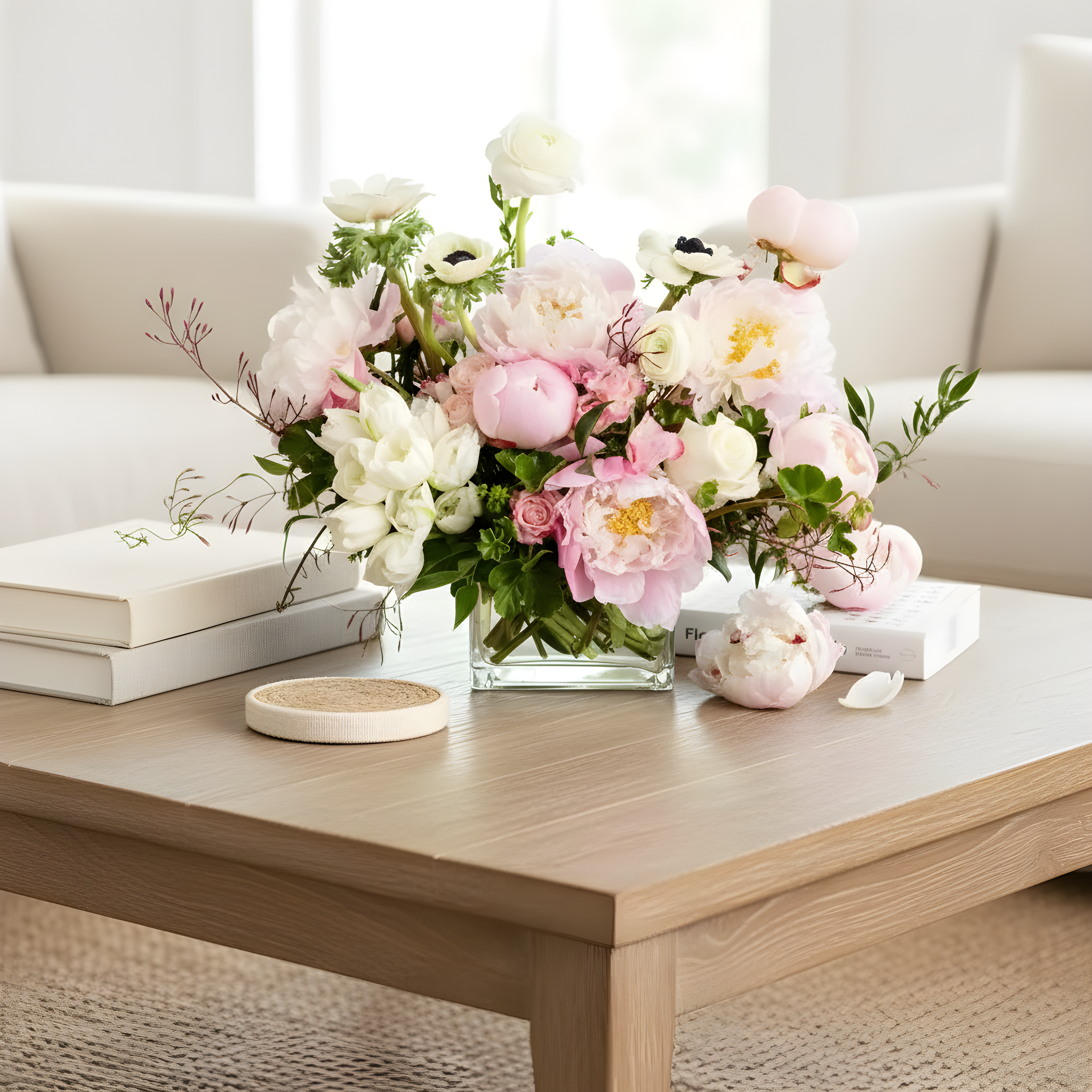 Pink Rhapsody floral arrangement | Beverly Hills Florist