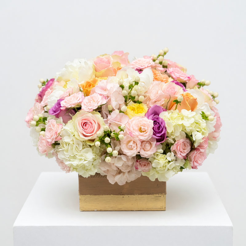 Pastel Perfection arrangement | Beverly Hills Florist