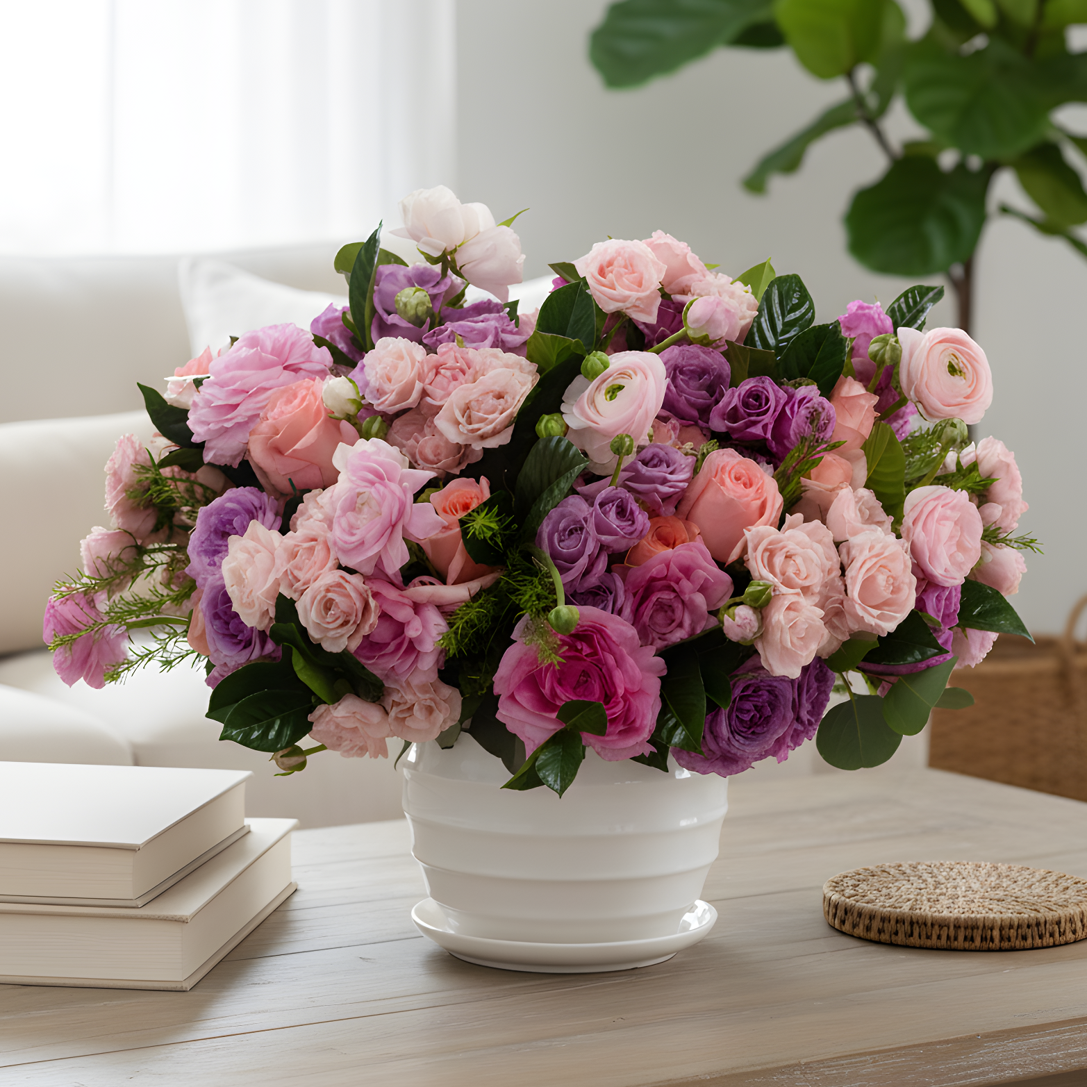 Pink Petal Palette Designer's Choice arrangement | Beverly Hills Florist