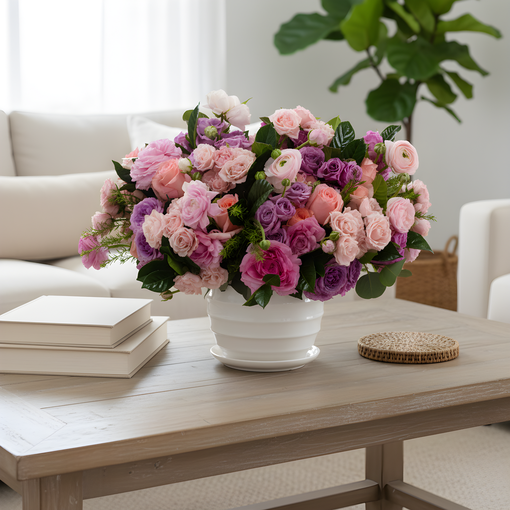 Pink Petal Palette Designer's Choice arrangement | Beverly Hills Florist