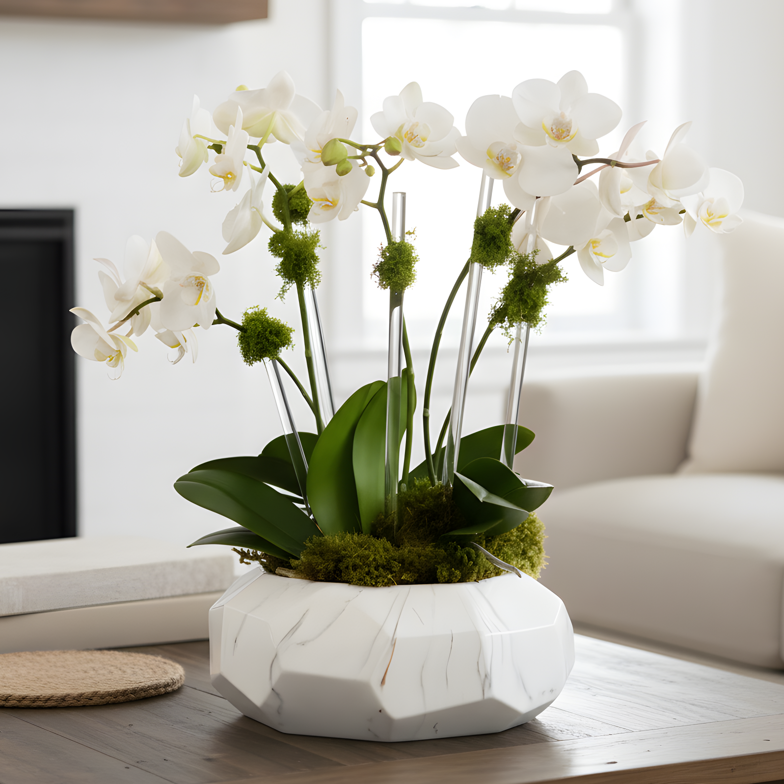 Multi-spike mini orchid plants | Beverly Hills Florist