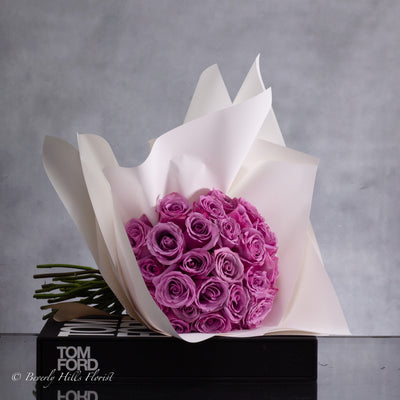 Serenity in Bloom: Lavender Rose Bouquet