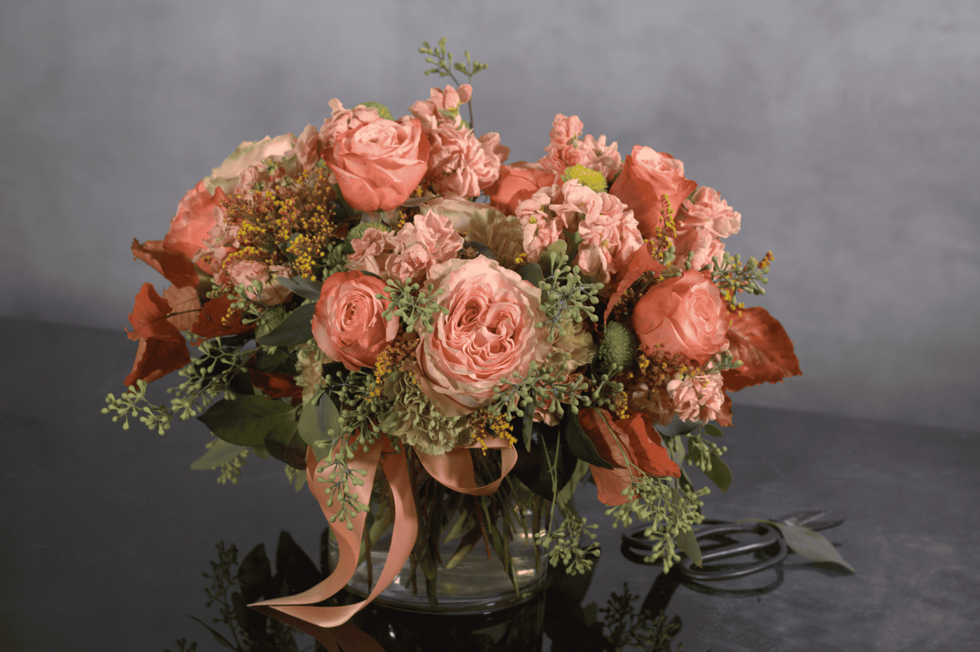 Fall Into the Peaches - Beverly Hills Florist - beverlyhillsflorist