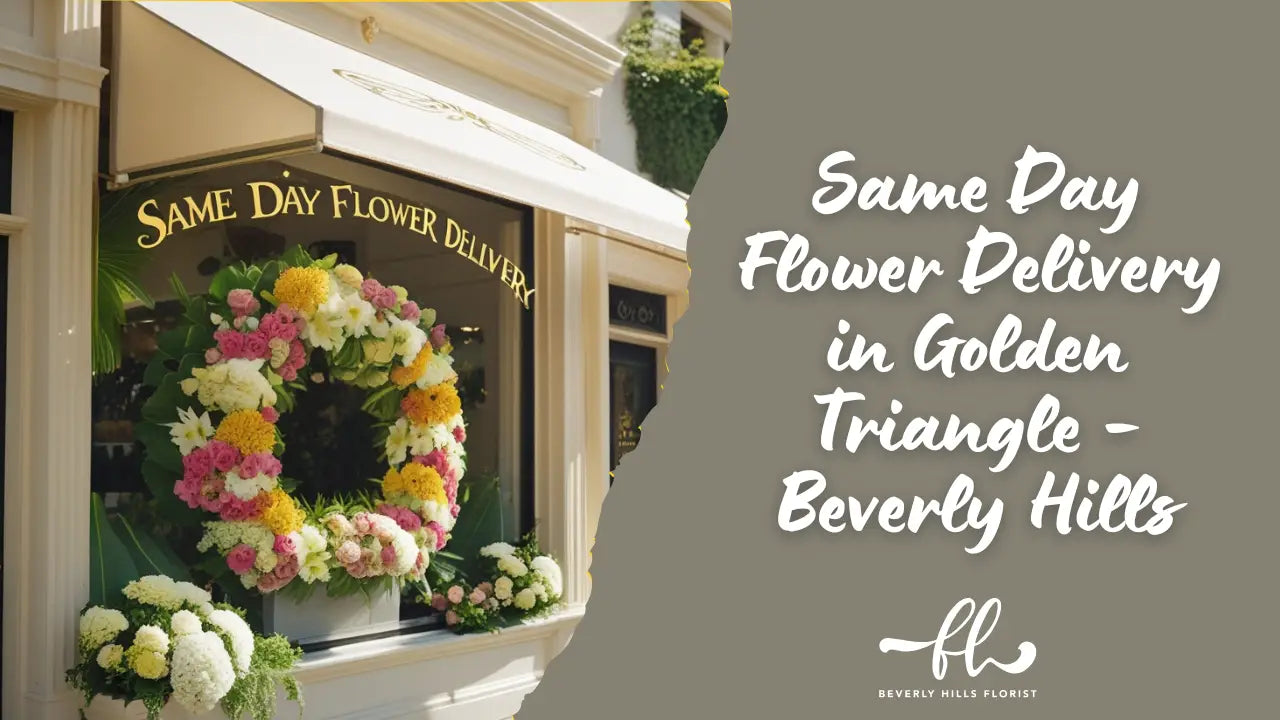 Same Day Flower Delivery in Golden Triangle – Beverly hills