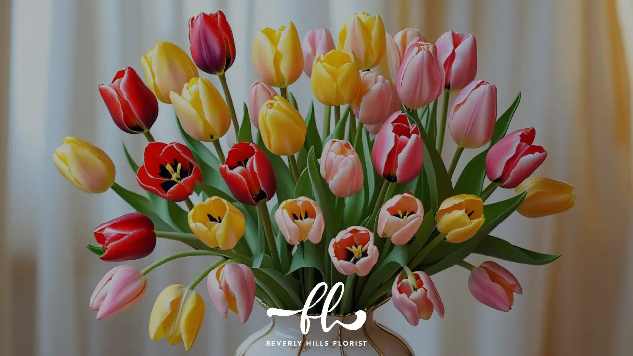 Elegant Tulip Bouquet Flower for Every Occasion | Fresh & Vibrant
