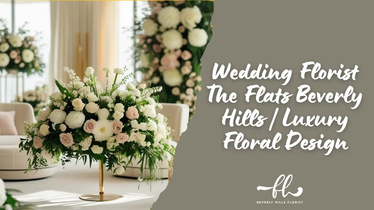 Wedding Florist The Flats Beverly Hills | Luxury Floral Design