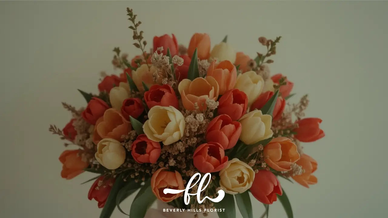Tulip Flower Bouquets for Weddings: Styles Colors & Tips
