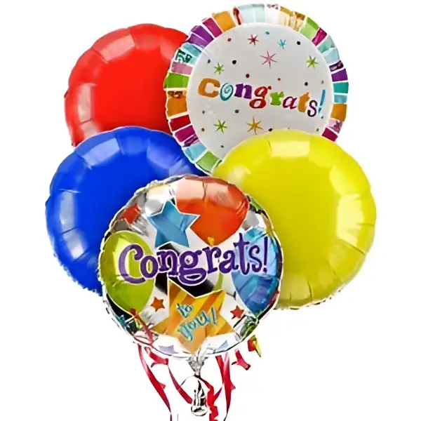 Mylar Balloon Bouquet - beverlyhillsflorist