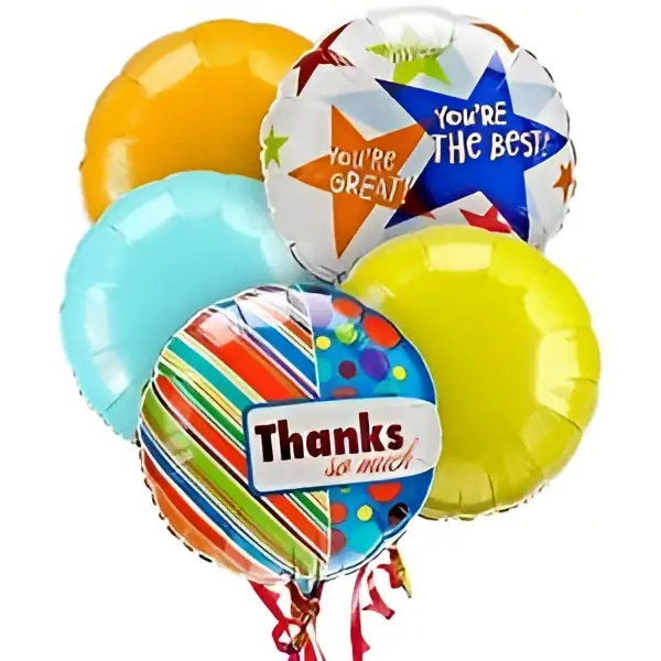 Mylar Balloon Bouquet - beverlyhillsflorist