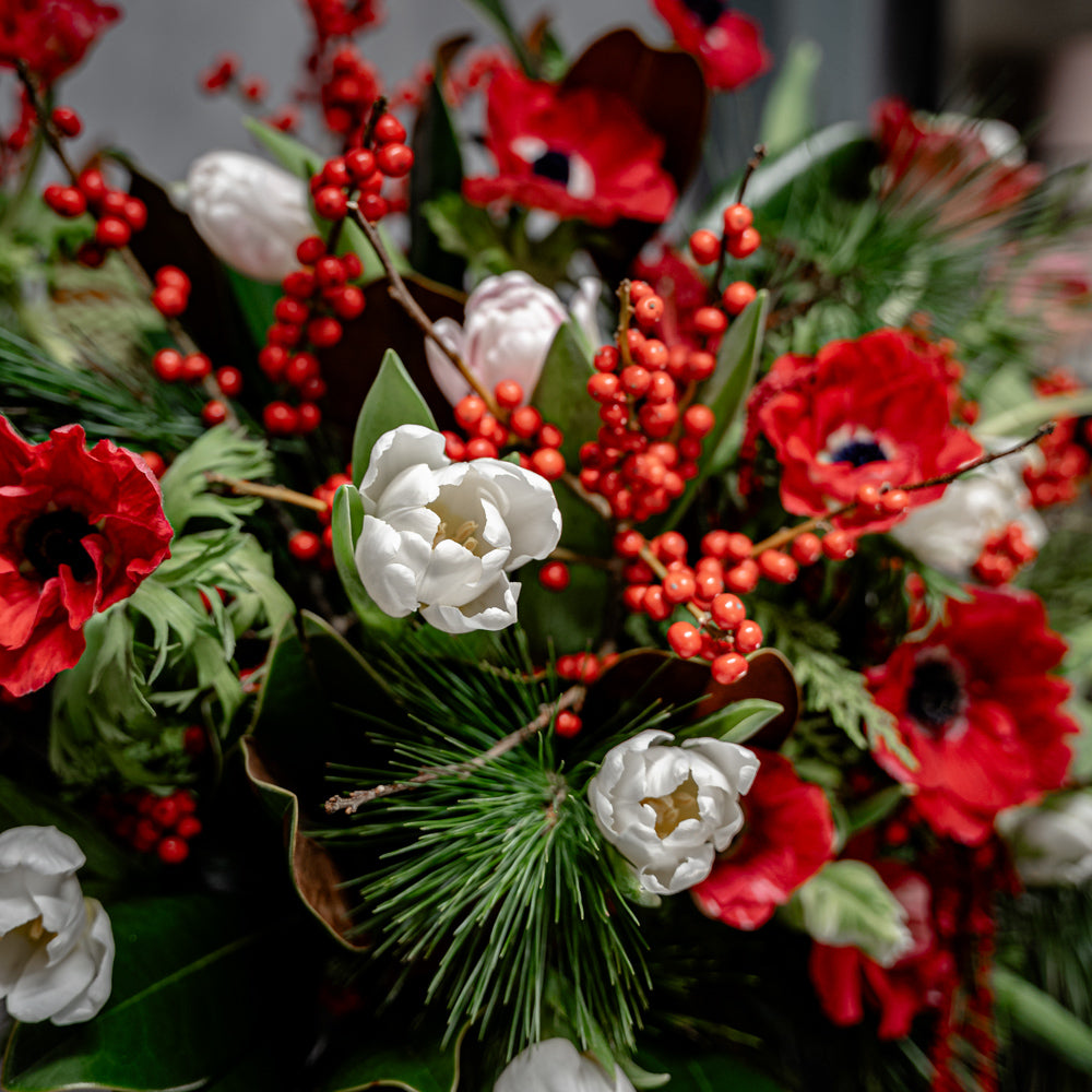 Luxury winter arrangement for Los Angeles delivery