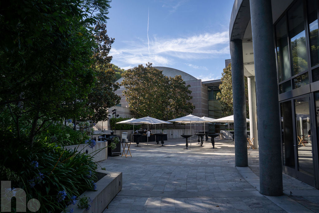 Beverly Hills Florist event florals at the Skirball Cultural Center