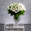 White Tulips in Crystal Splendor - beverlyhillsflorist