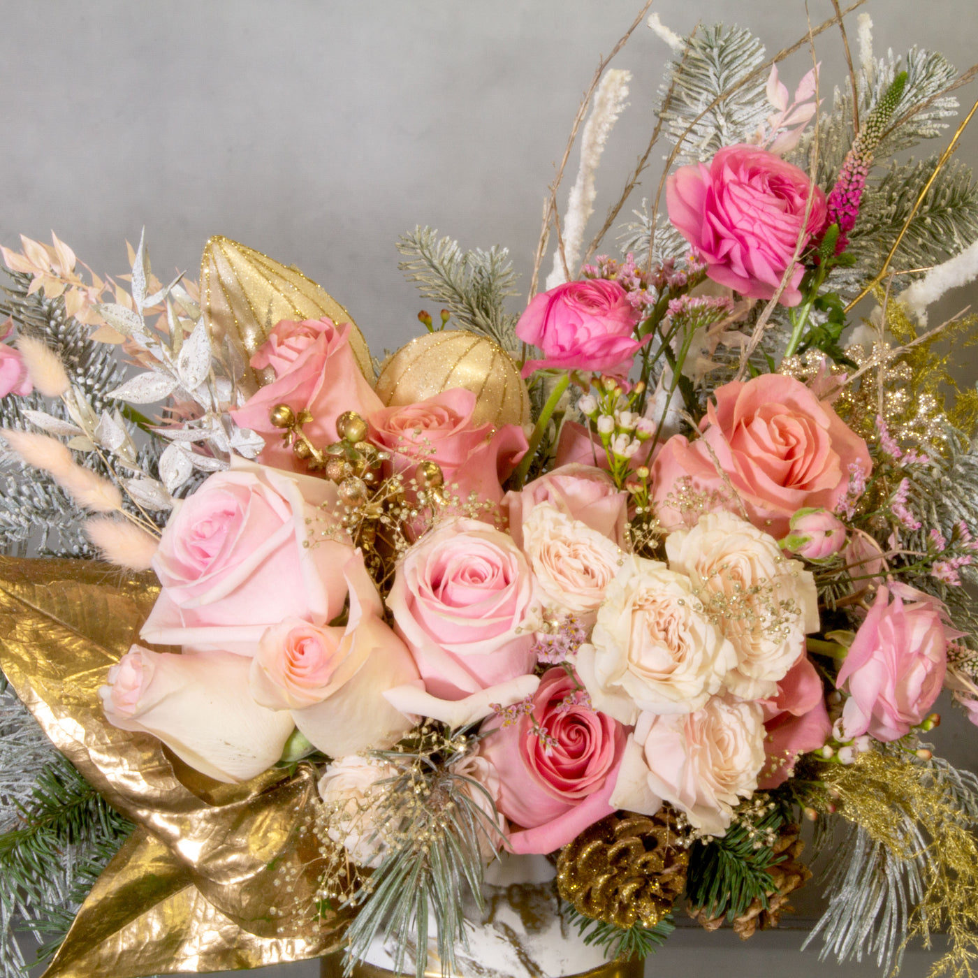 Pink Holiday treat - beverlyhillsflorist