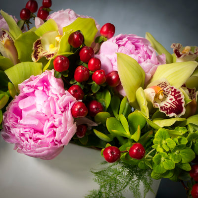 Peony Box - beverlyhillsflorist