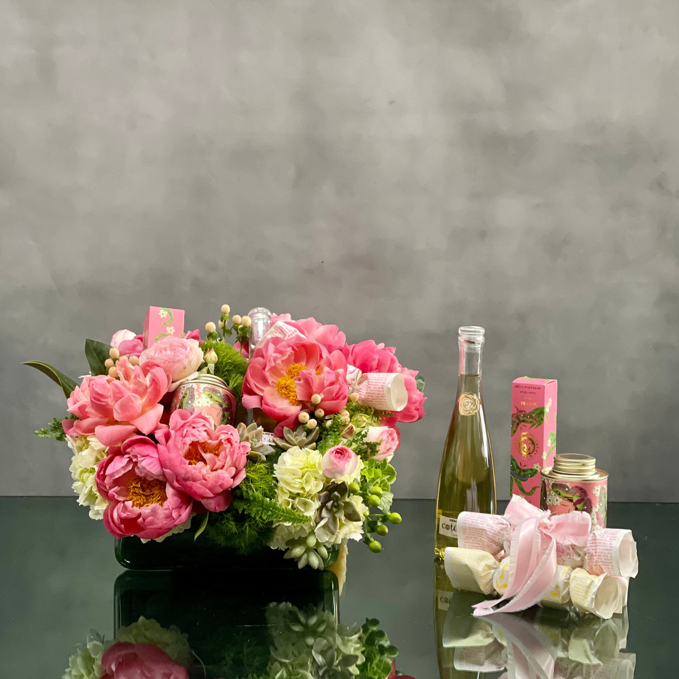 Peony and  Gifts