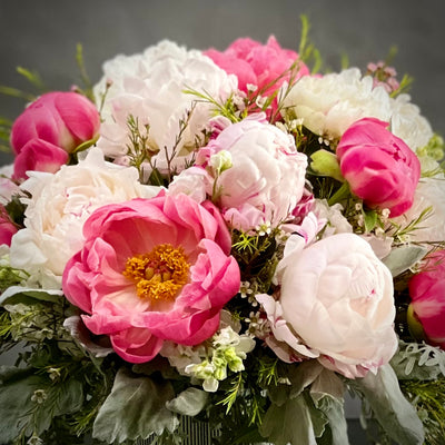 Coral and Blush Peony Bliss