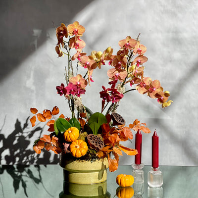Falling Orchids - beverlyhillsflorist