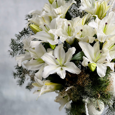 Holiday Lillies - beverlyhillsflorist