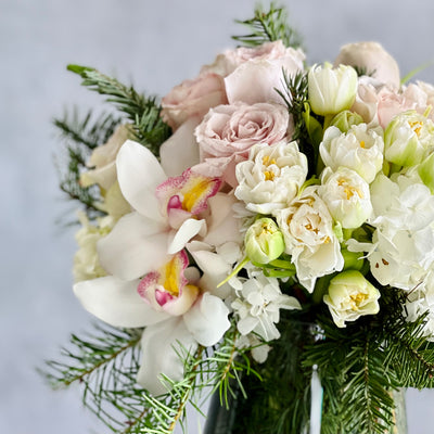 Cream Holiday Delight - beverlyhillsflorist