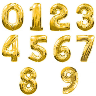 Number Balloons - beverlyhillsflorist