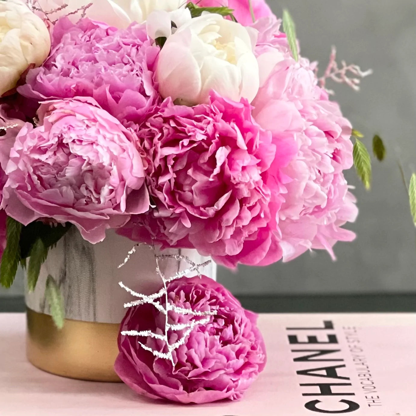 Valentines -Peony Belissimo - beverlyhillsflorist