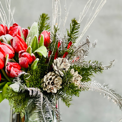 Holiday Tulip Cheers - beverlyhillsflorist