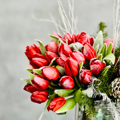 Holiday Tulip Cheers - beverlyhillsflorist