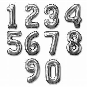 Number Balloons - beverlyhillsflorist